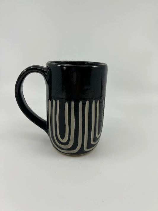 Arch Mug - Shiny Black & Black - #1